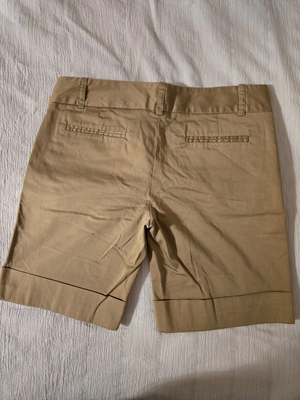Zara Basic Women's Size M Khaki Shorts - photo 2