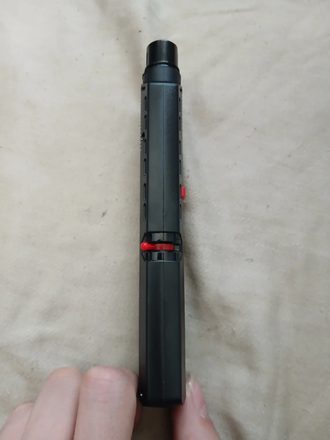 Black Jet Flame Wind-Resistant Lighter With Safety Lock - photo 3