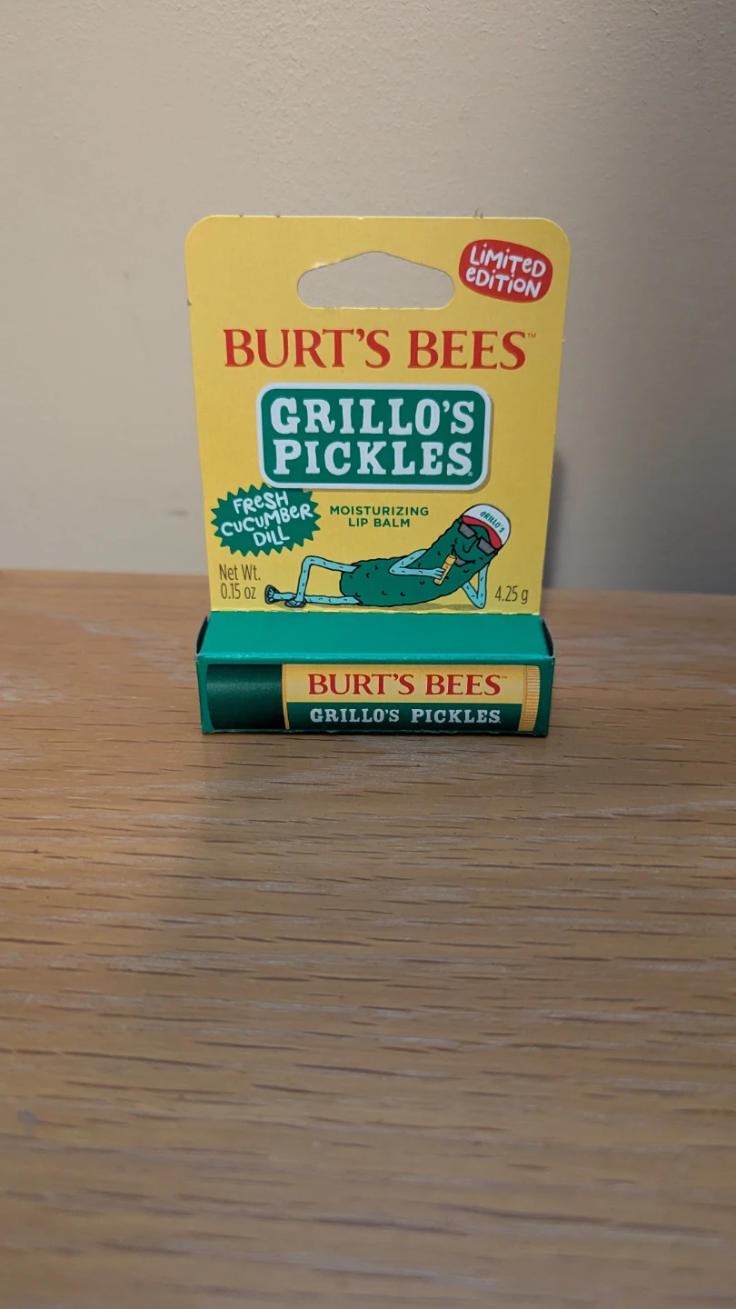 Burt's Bees Grillo's Pickles Limited Edition Lip Balm