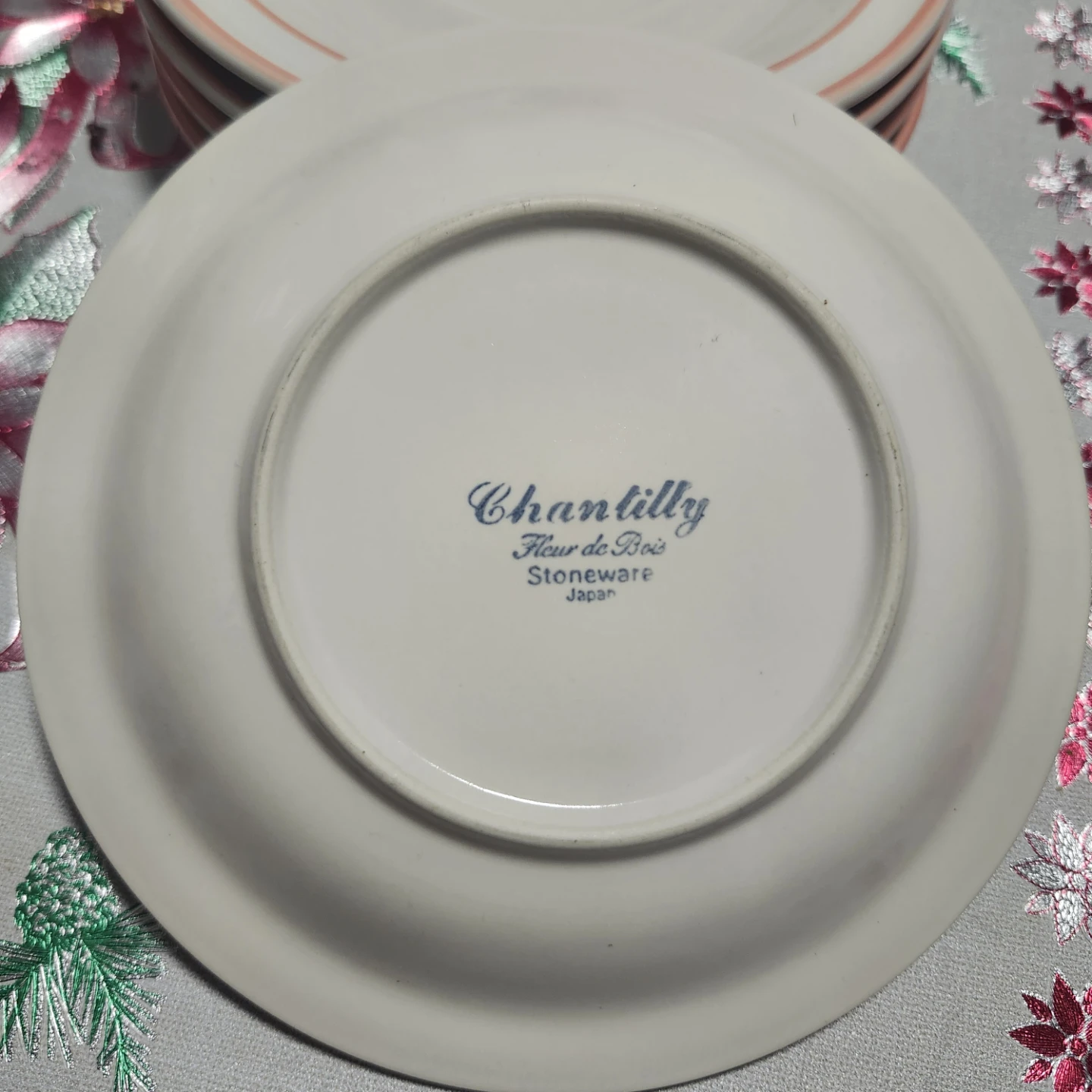 Chantilly Fleur de Bois Small Plates - Set of 5 - photo 2