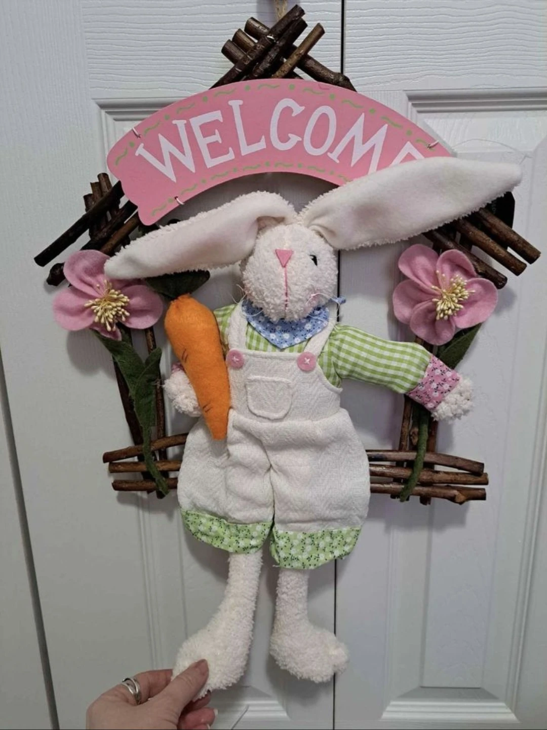 PAPRYUS Easter Bunny Welcome Sign