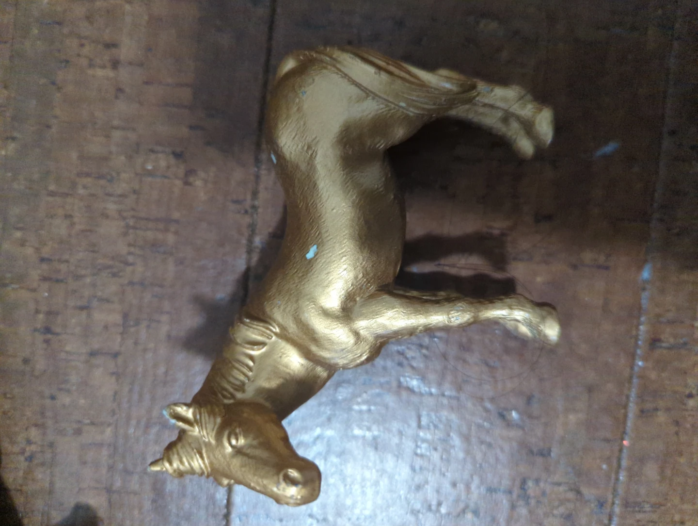 Gold Horse Figurines (Lot of 16) - photo 4