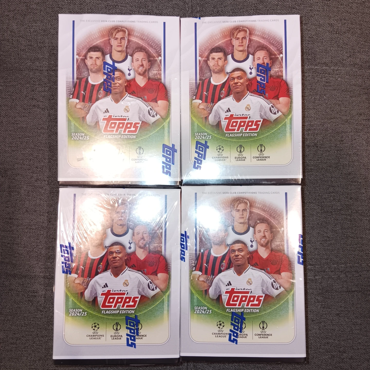 Topps UEFA 2024/25 Flagship Edition Trading Card Box