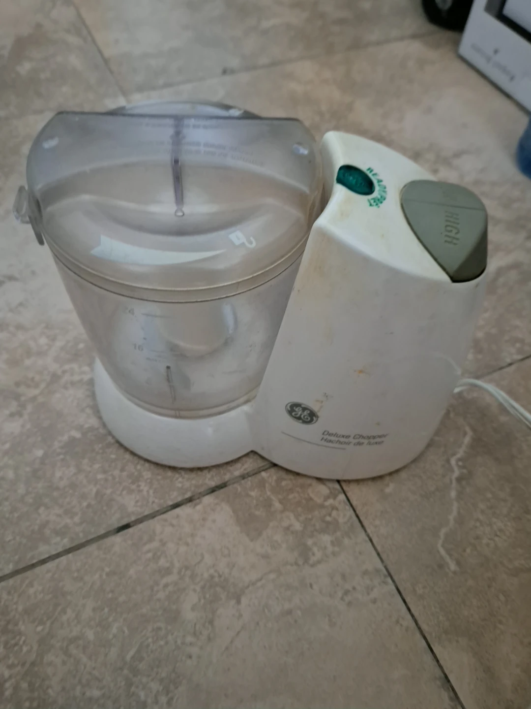 GE Deluxe Chopper