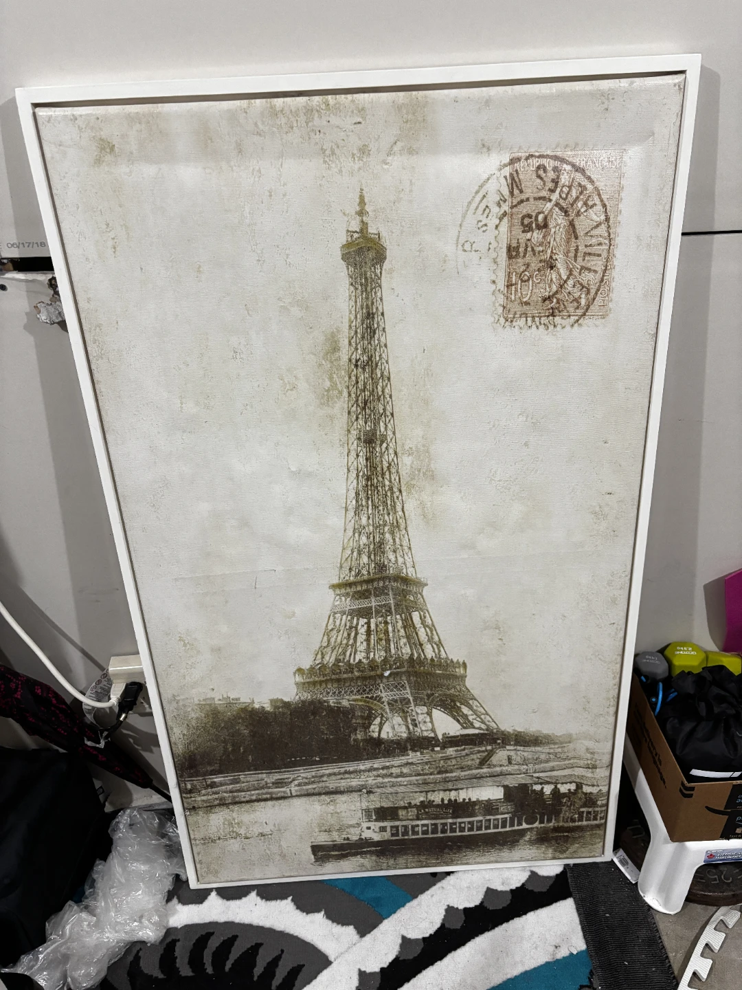 Homesense Eiffel Tower Canvas Art Print
