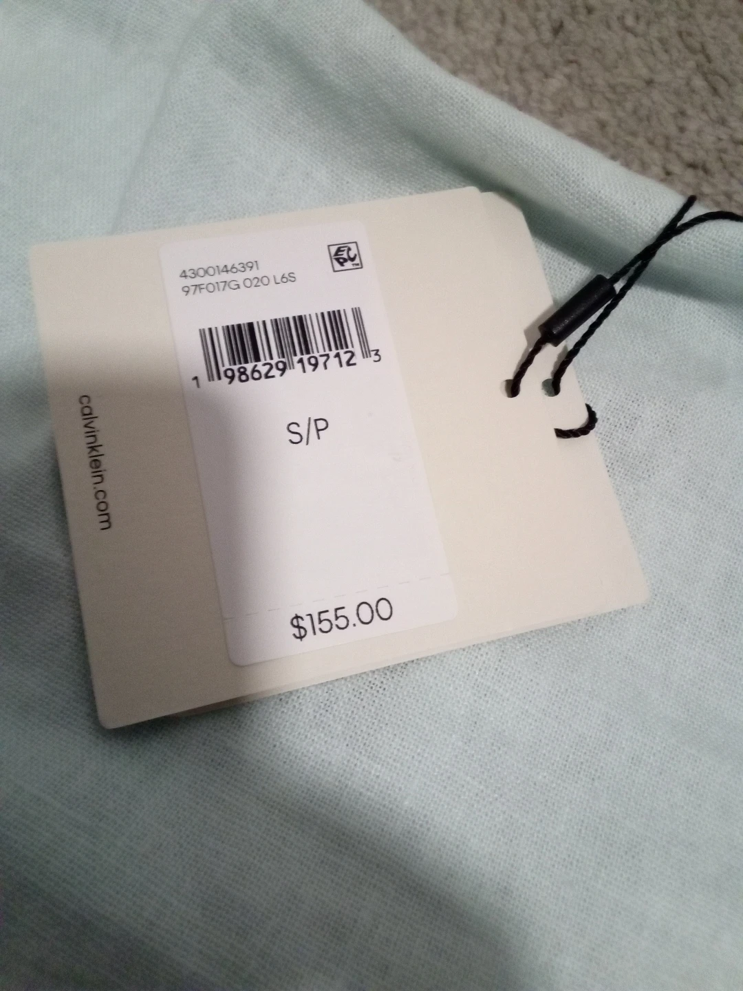 Calvin Klein Jeans Light Blue Spaghetti Strap Dress - photo 3