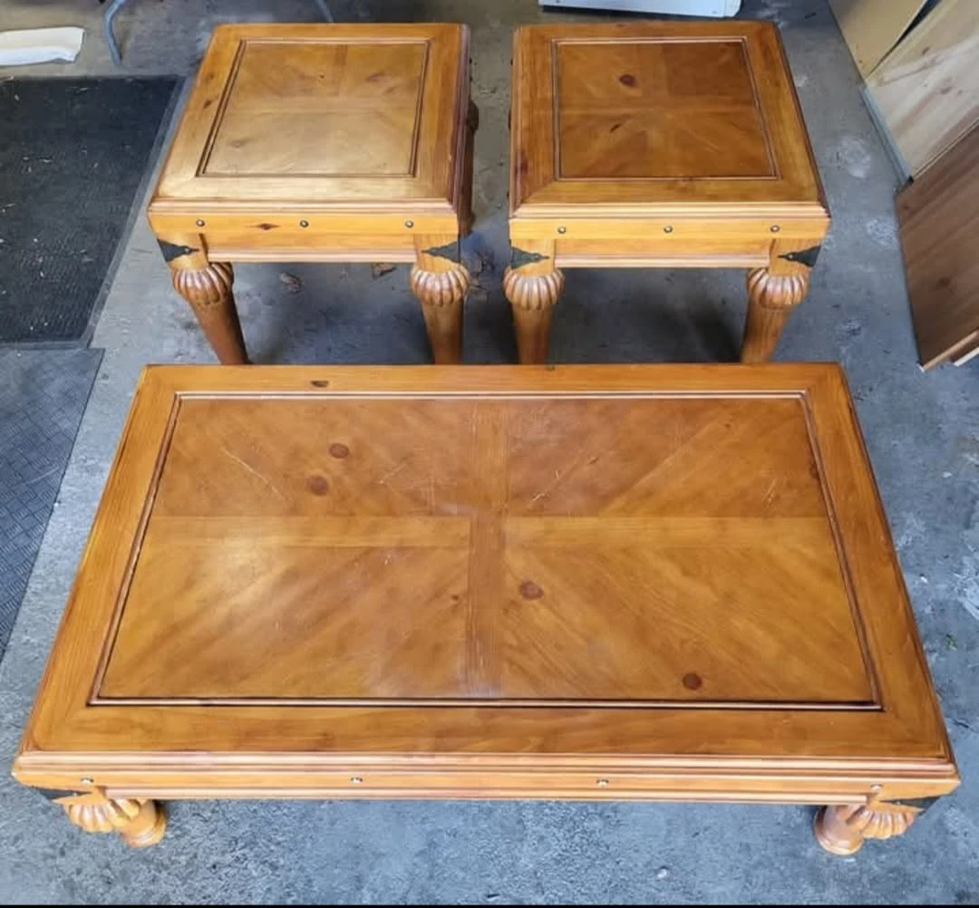 Coffee Table and End Table Set