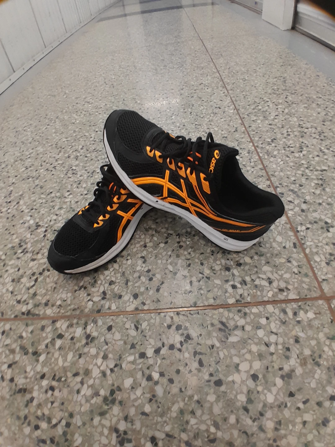 ASICS Men's Running Shoes - Black/Orange - photo 3