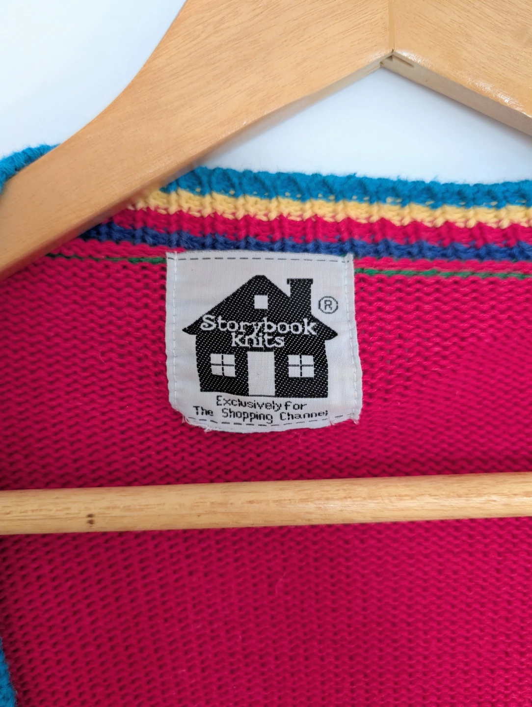 Vintage 90s Storybook Knits Dog Cardigan - photo 2