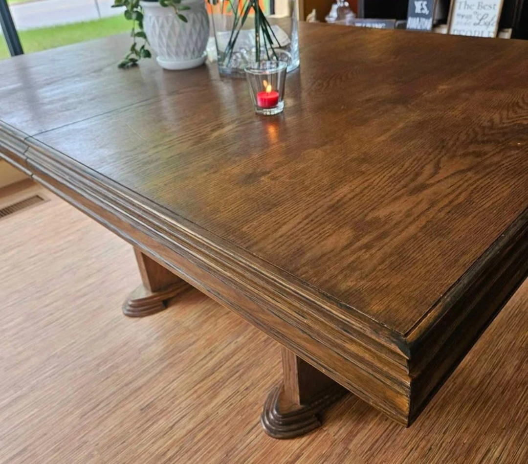 SOLID OAK Table - photo 3
