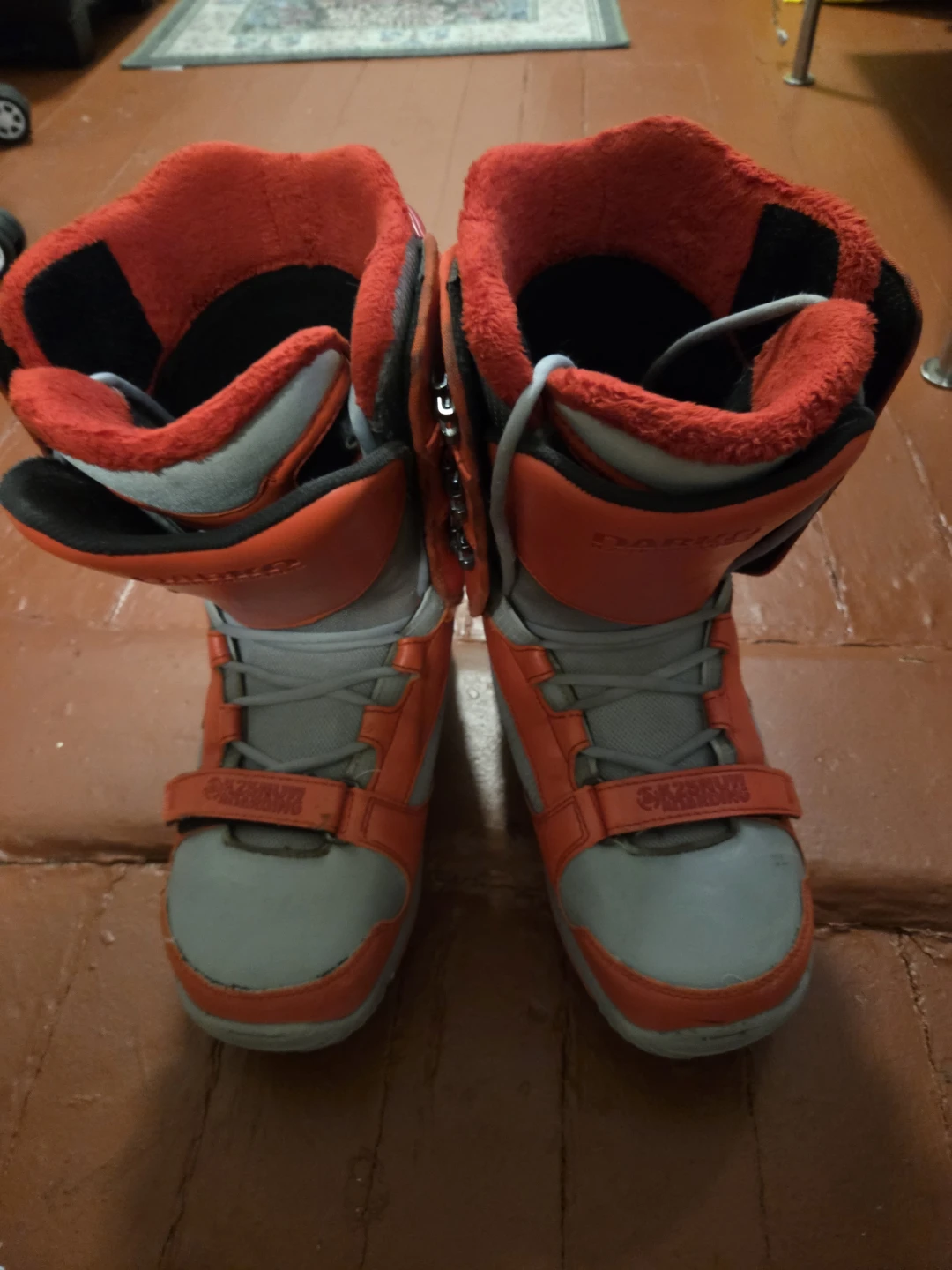 Darko Snowboard Boots - Orange/Grey