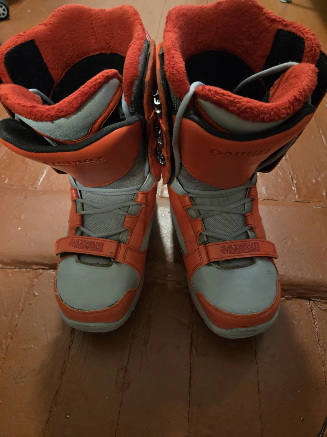 Darko Snowboard Boots - Orange/Grey - photo 2