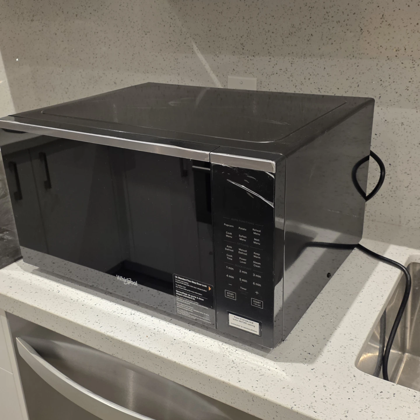 Whirlpool 1.6 Cu. Ft. Sensor Microwave - New - photo 2