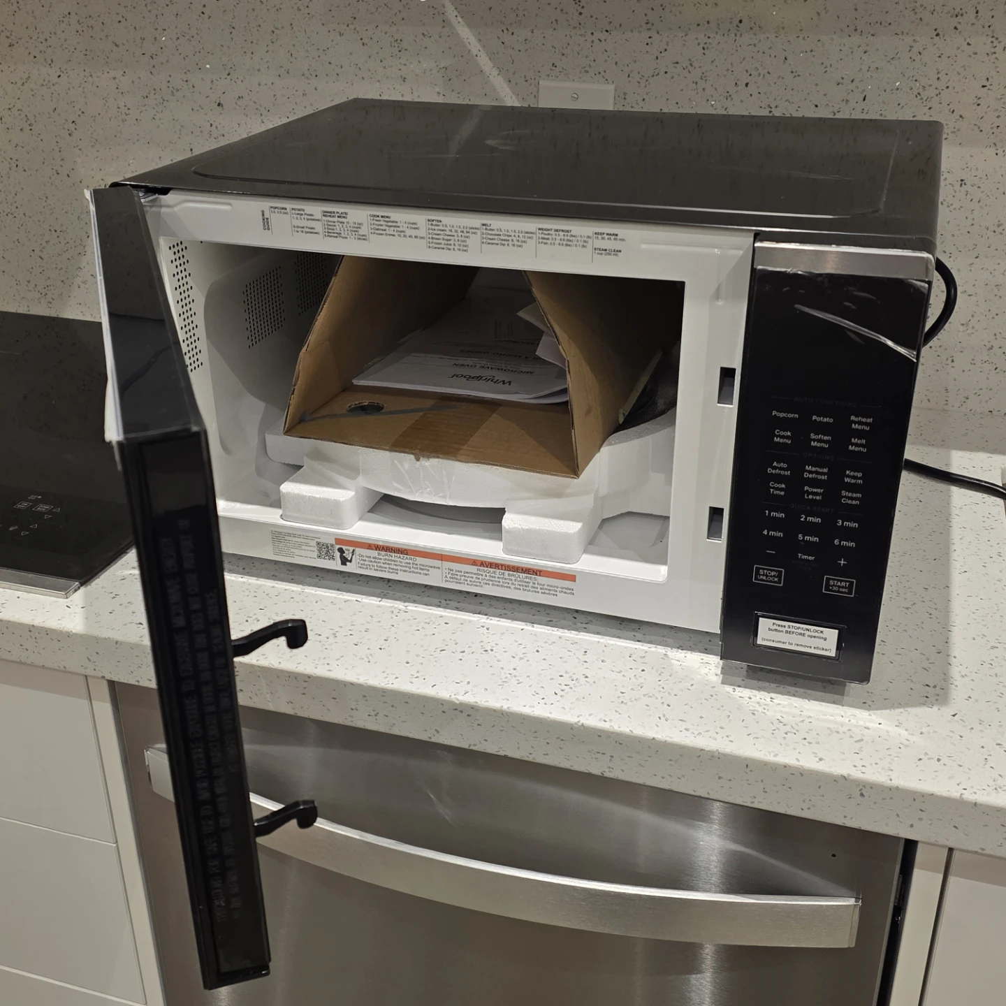 Whirlpool 1.6 Cu. Ft. Sensor Microwave - New - photo 3