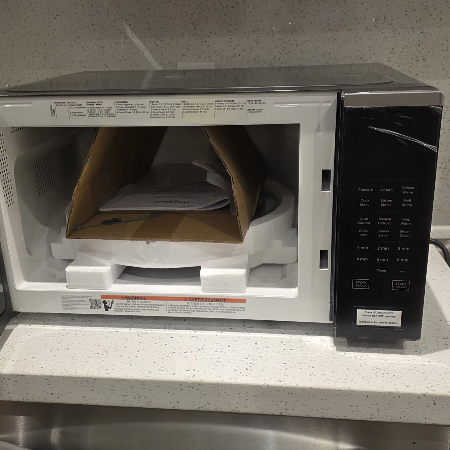 Whirlpool 1.6 Cu. Ft. Sensor Microwave - New - photo 5