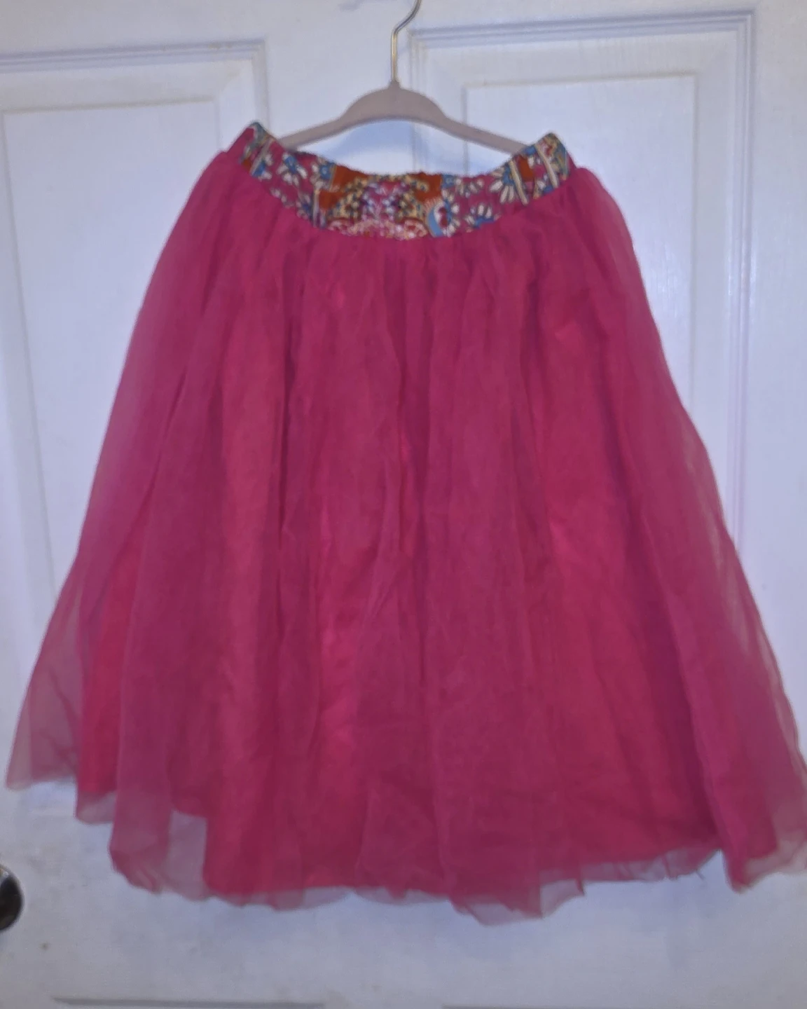 Girls Pink Tulle Skirt & Embellished Top Set - photo 4