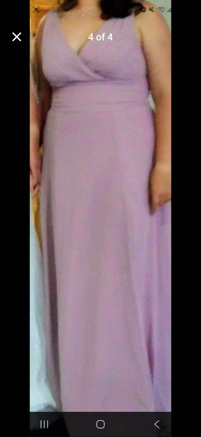 David's Bridal Bridesmaid Dress - Size 14 - photo 4