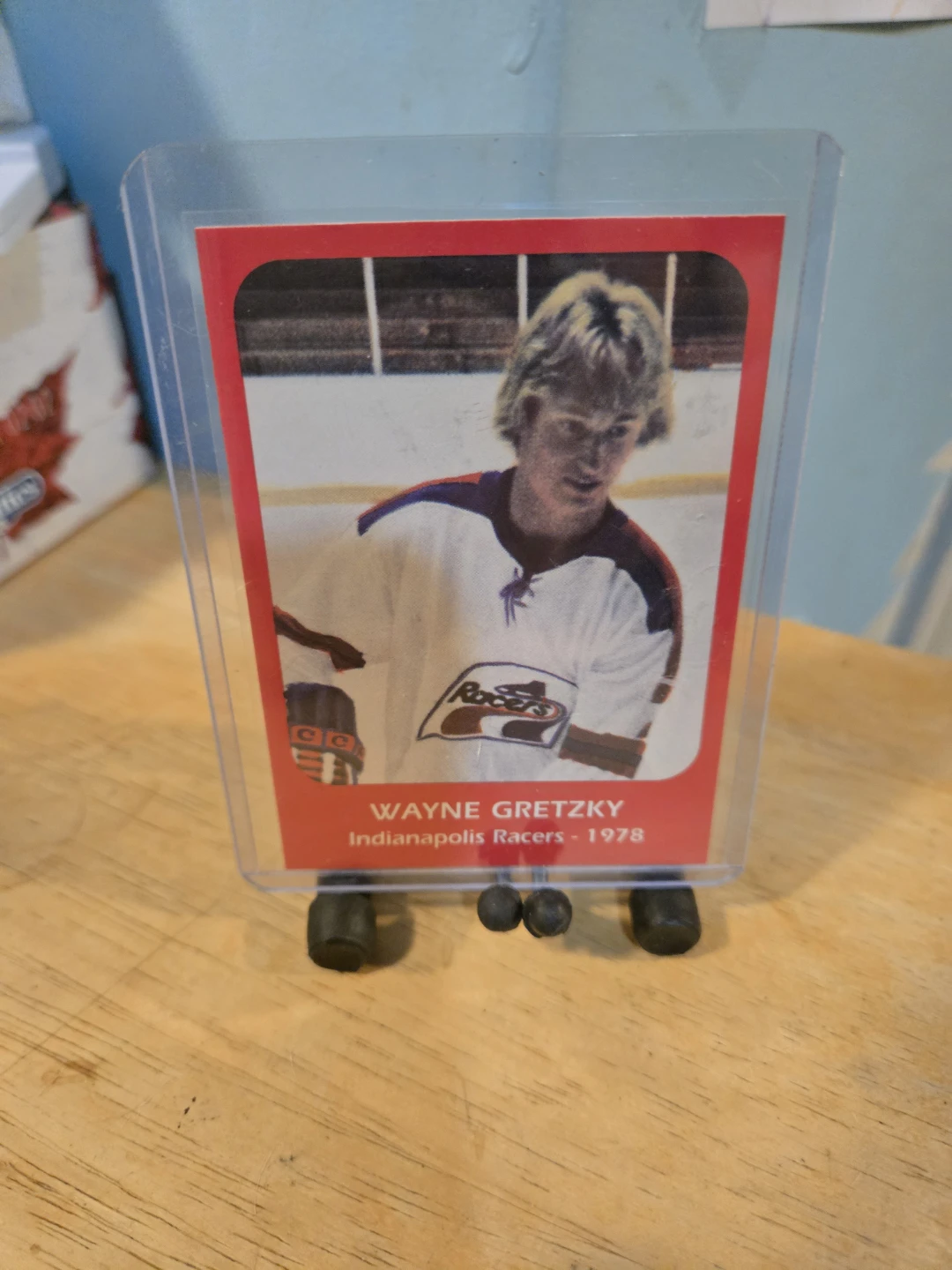 Wayne Gretzky Indianapolis Racers 1978 Hockey Card