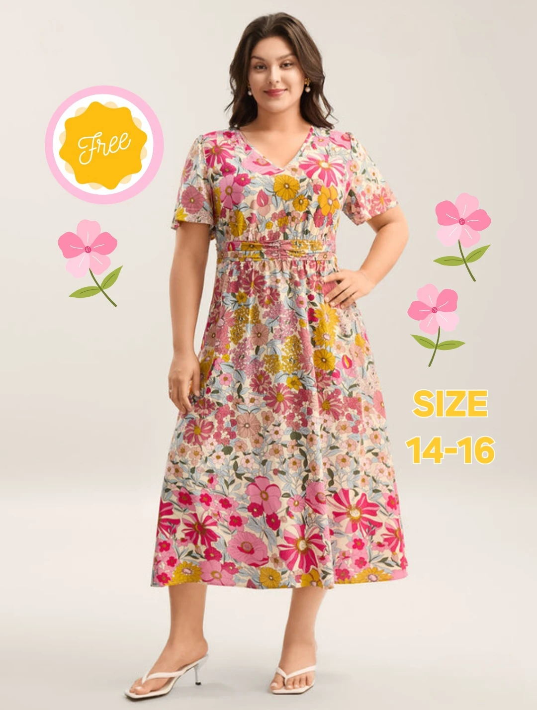 Long Floral Dress