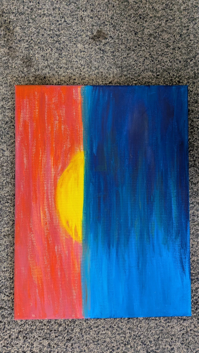 Set of 5 Canvas Paintings - photo 5
