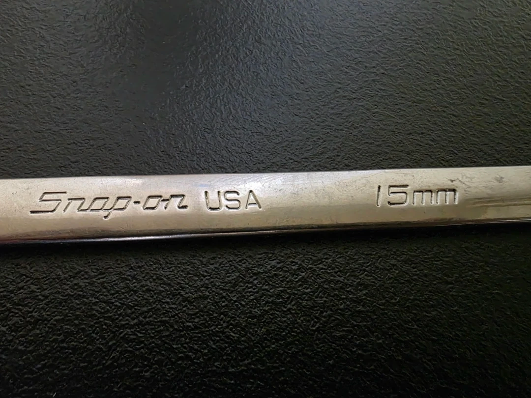 Snap on 15 mm wrench