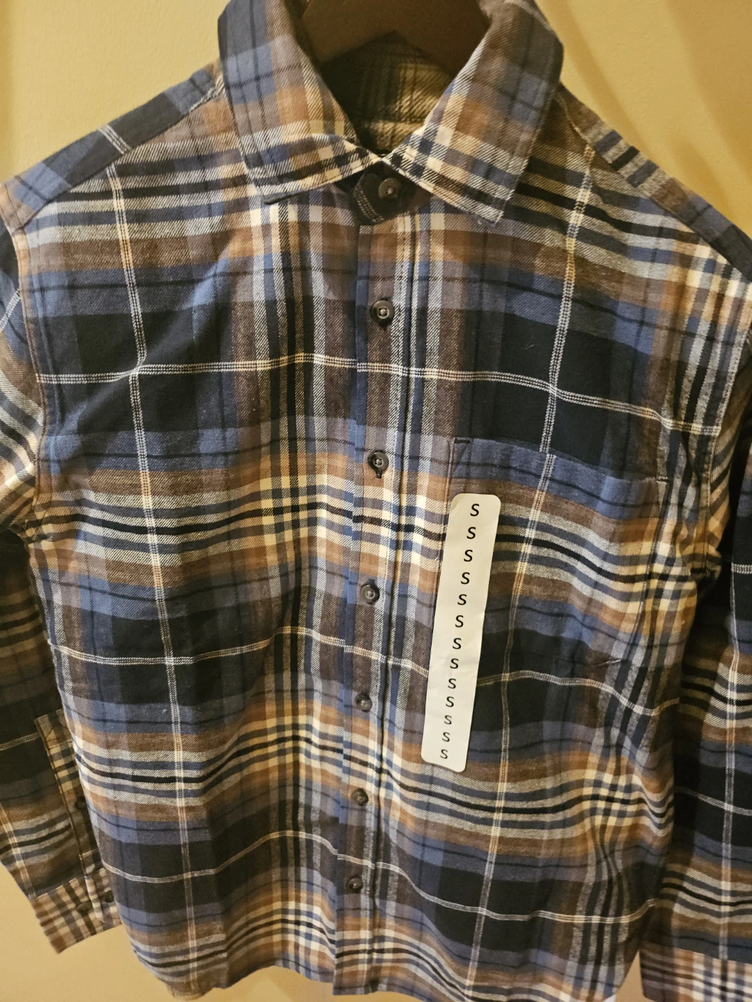 Eddie Bauer Plaid Flannel Shirt - Size Small
