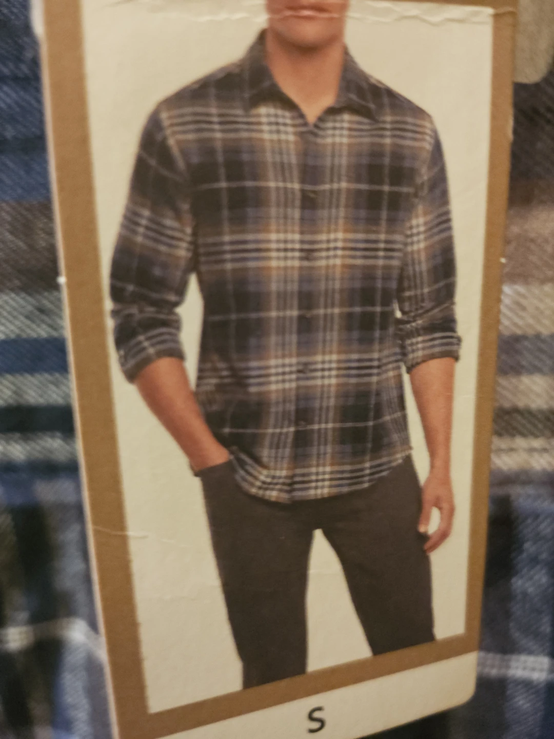 Eddie Bauer Plaid Flannel Shirt - Size Small - photo 4