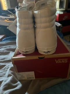 Vans Sk8-Hi Platform High Top Sneakers White - photo 5