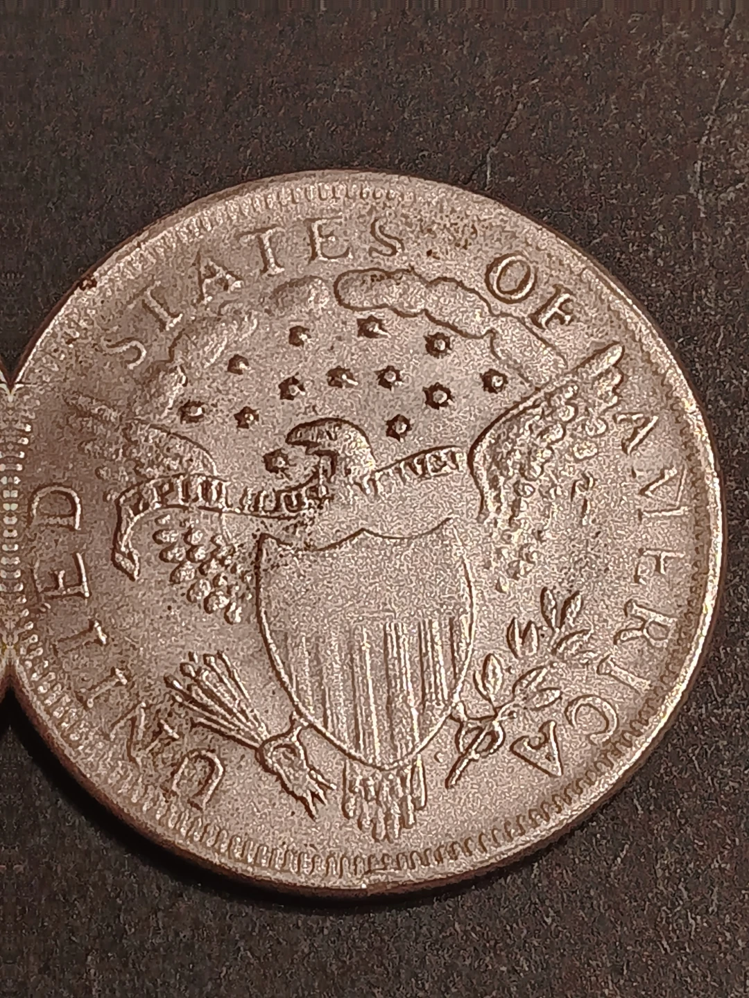 1801 SILVER DOLLAR REPLICA COIN. - photo 4