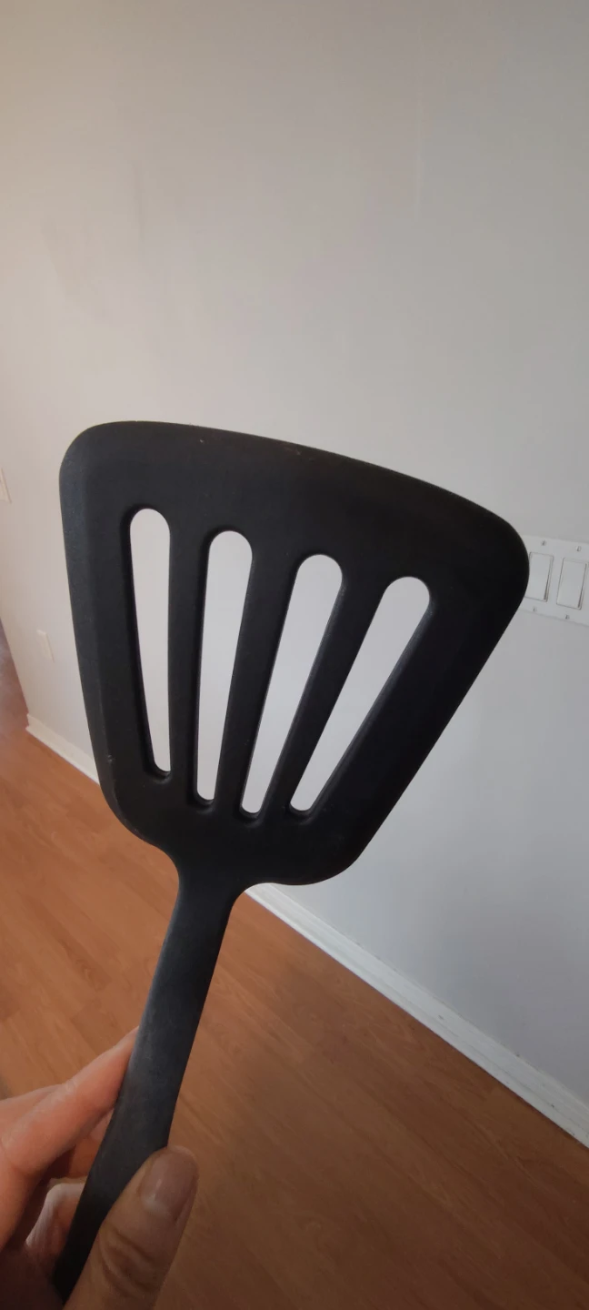 Black Slotted Spatula - photo 3