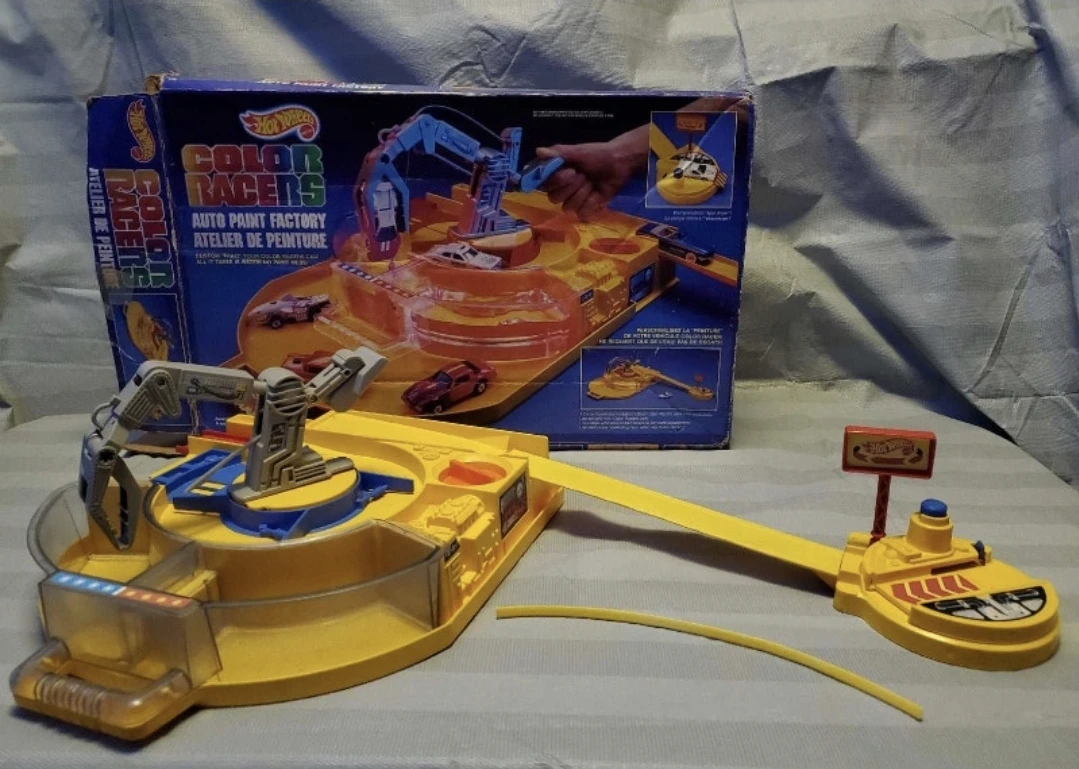1988 hot wheels color racers auto paint factory incomplete