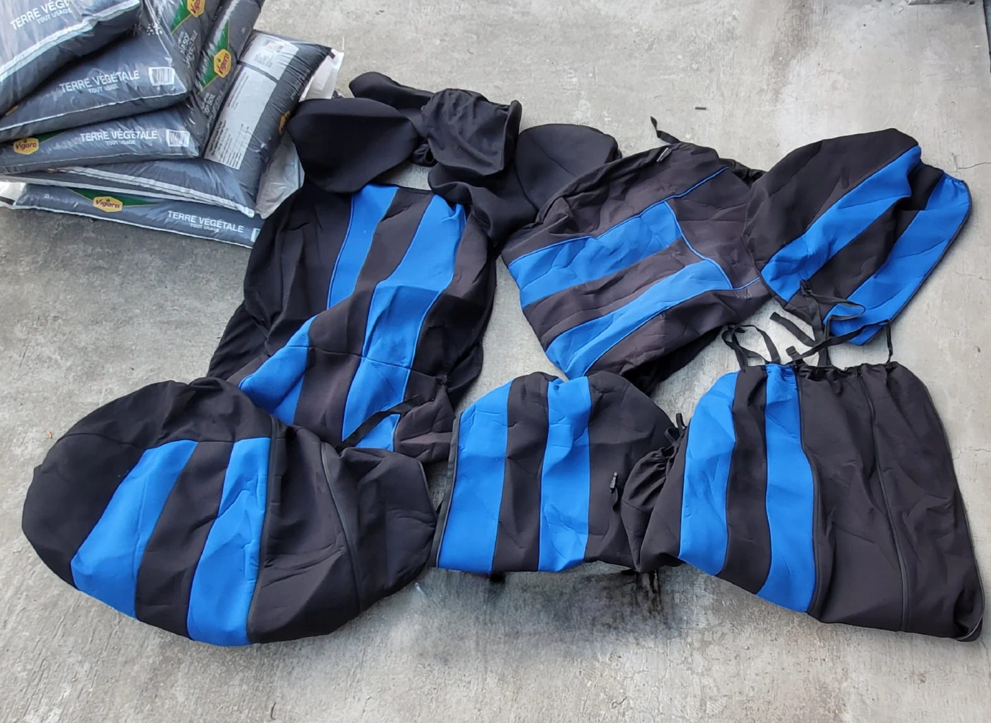 Universal 11 Piece Full Seat Cover Set(Used)