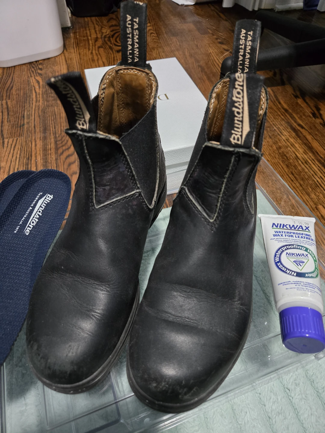 Blundstone Black Leather Boots