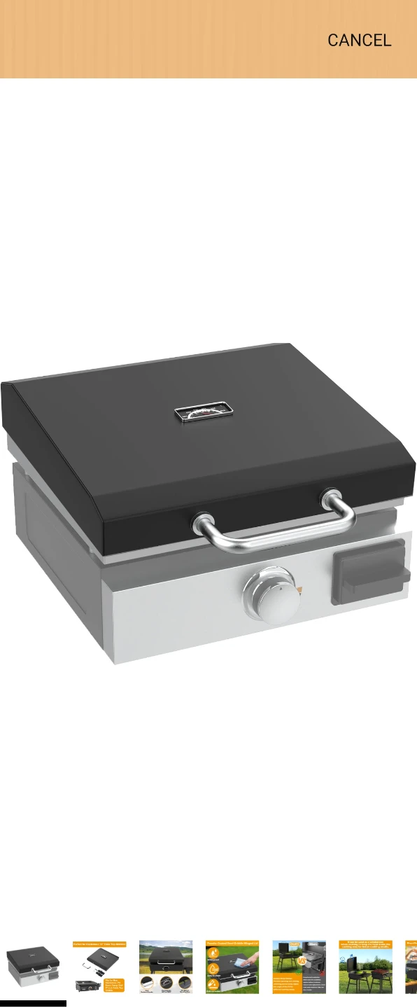 Blackstone 17" Table Top Griddle Cover