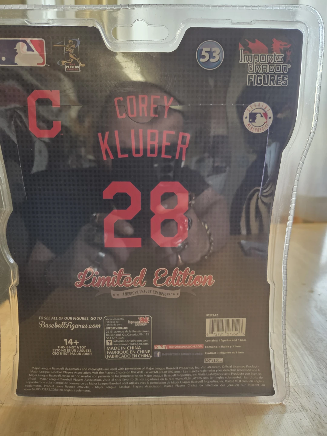 Imports Dragon Corey Kluber 28 Limited Edition Figure - photo 2