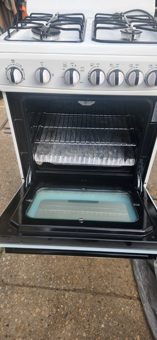 Avanti White Gas Range Stove - photo 3