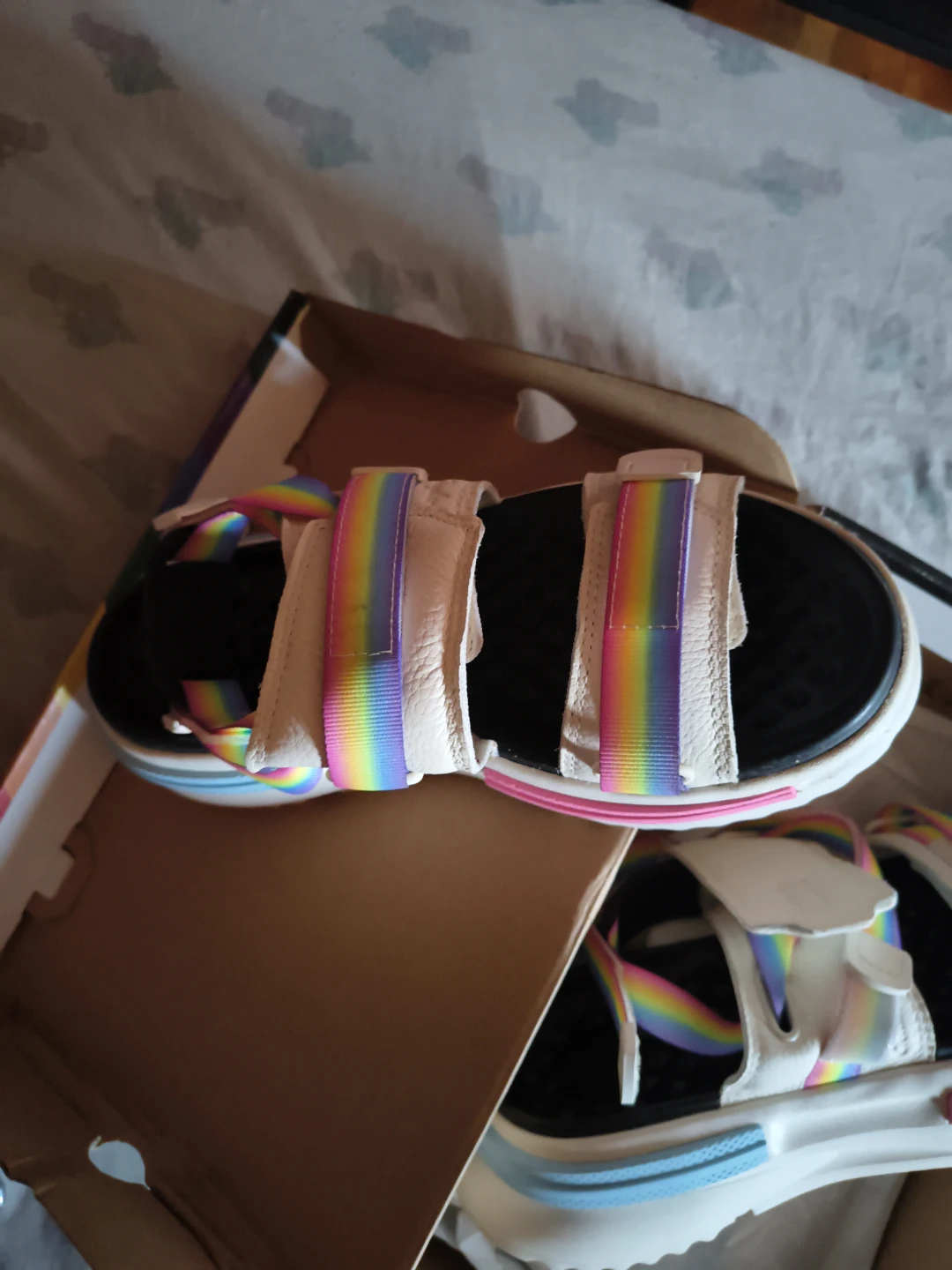 Converse Rainbow Pride Platform Sandals - Size 8 US / 41 EU - photo 3
