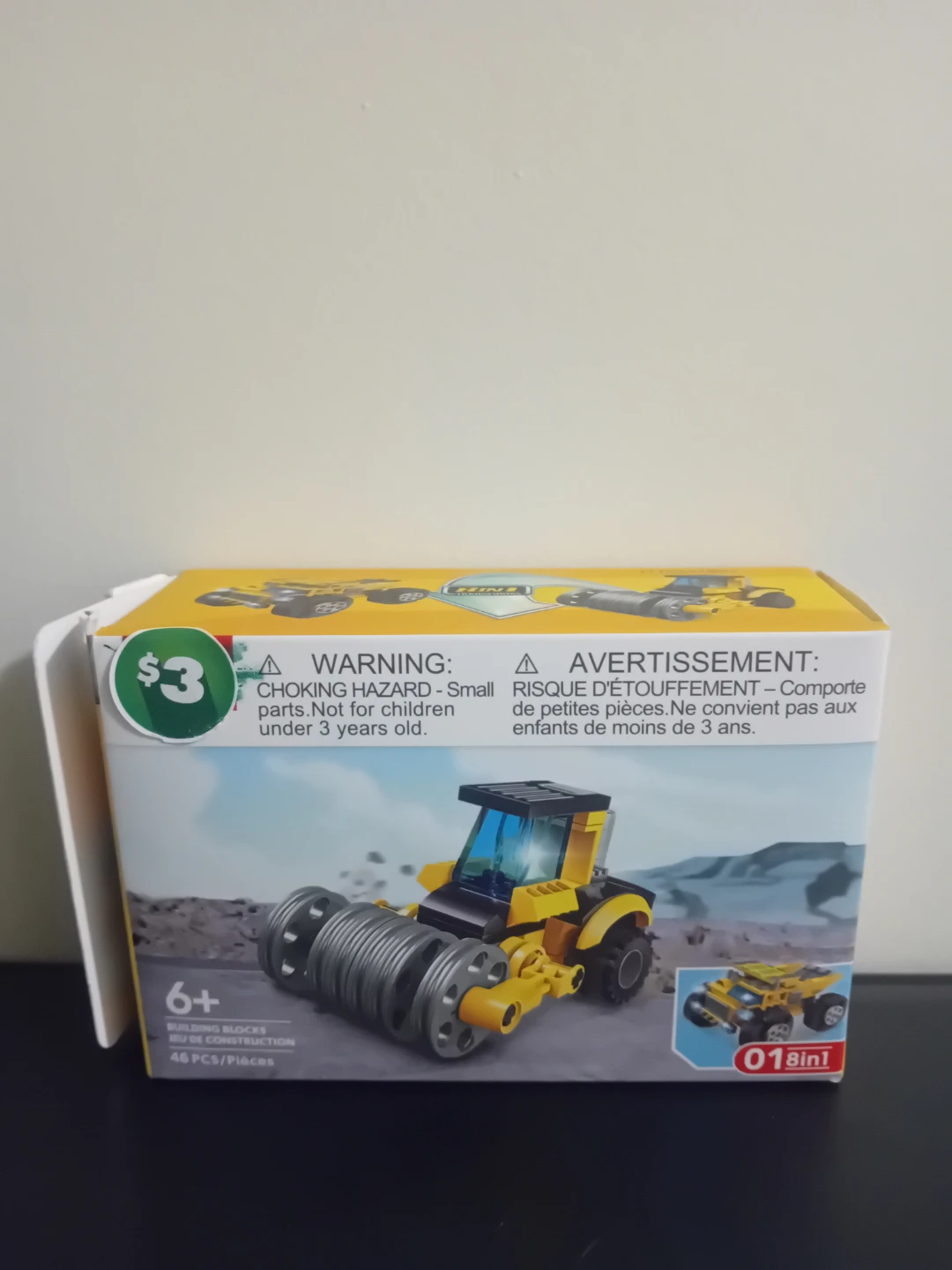 MINISO Building Blocks Road Roller