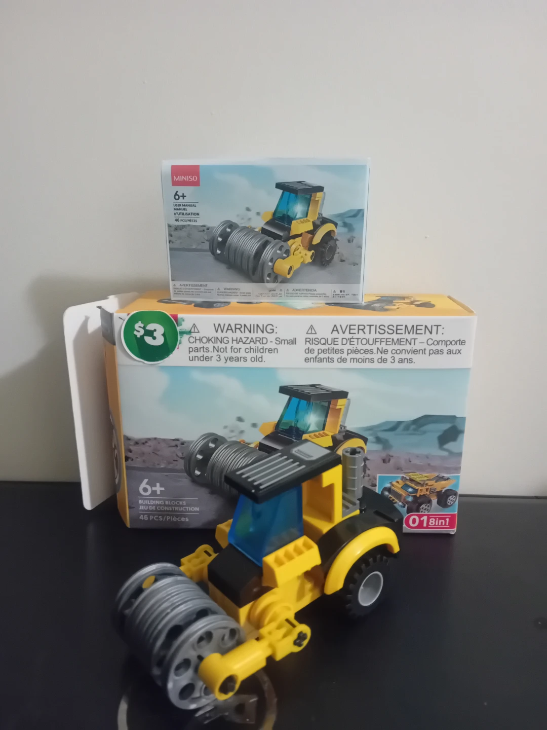 MINISO Building Blocks Road Roller - photo 2
