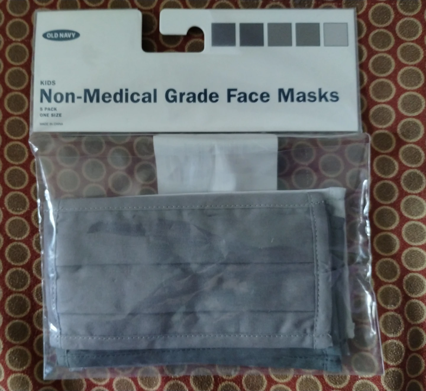 Old Navy Kids Non-Medical Grade Face Masks - 10 pack