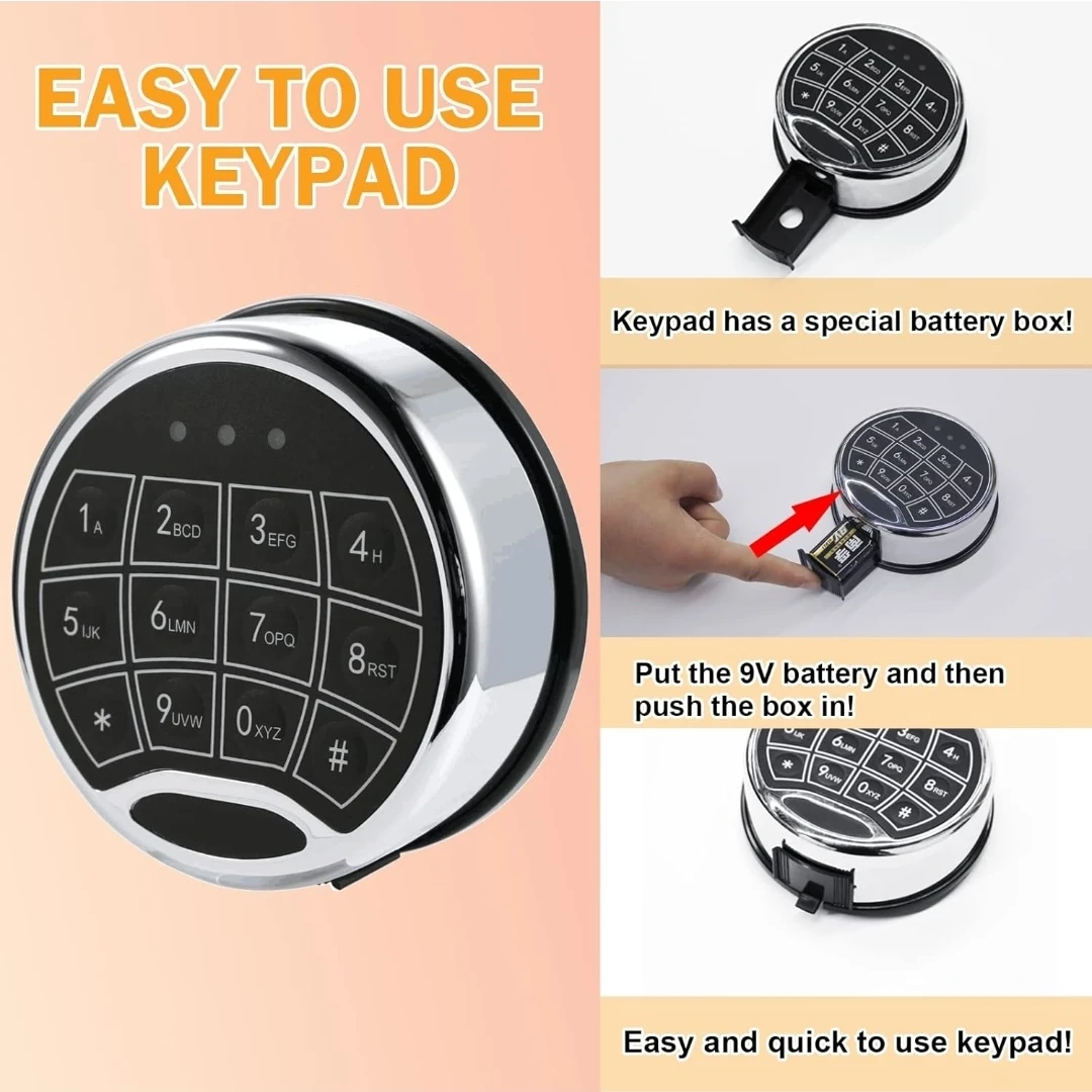 Digital Electronic Keypad Safe Lock Replacement 🌱 - photo 5
