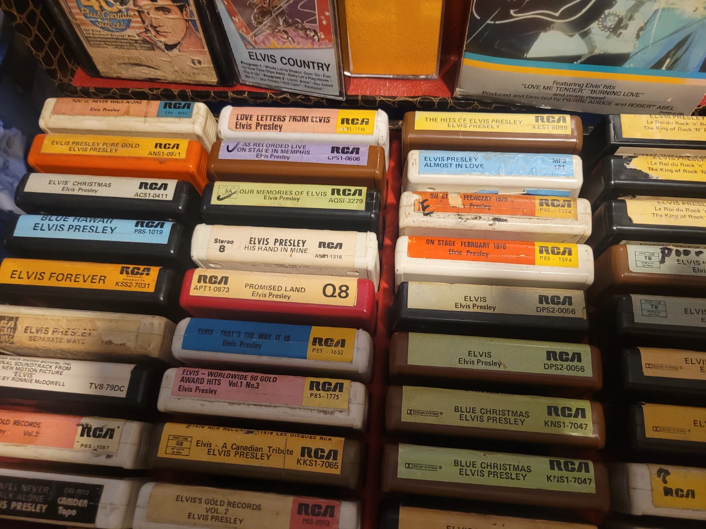 Lot 37 Elvis Presley 8-track 1 cassette 1 movies in case - photo 3