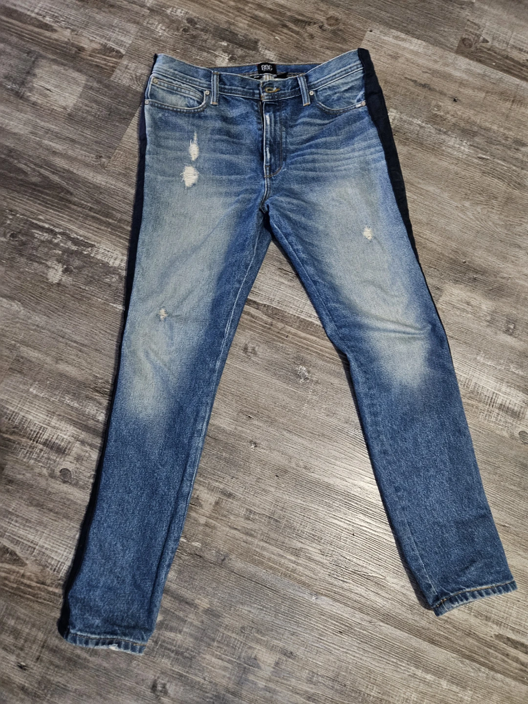 BDG Distressed Blue Denim Jeans