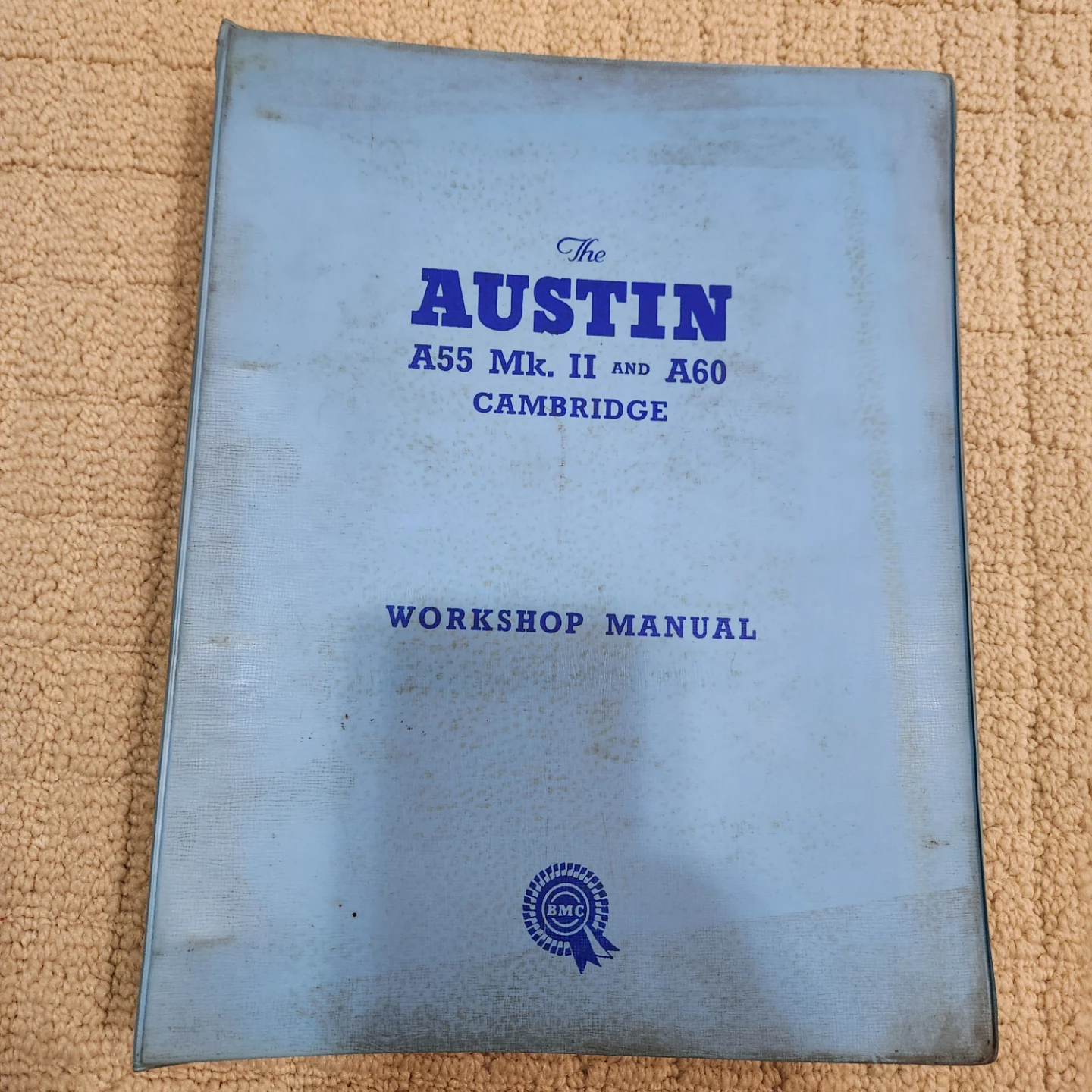 Austin A55 Mk. II & A60 Cambridge Workshop Manual 1960s