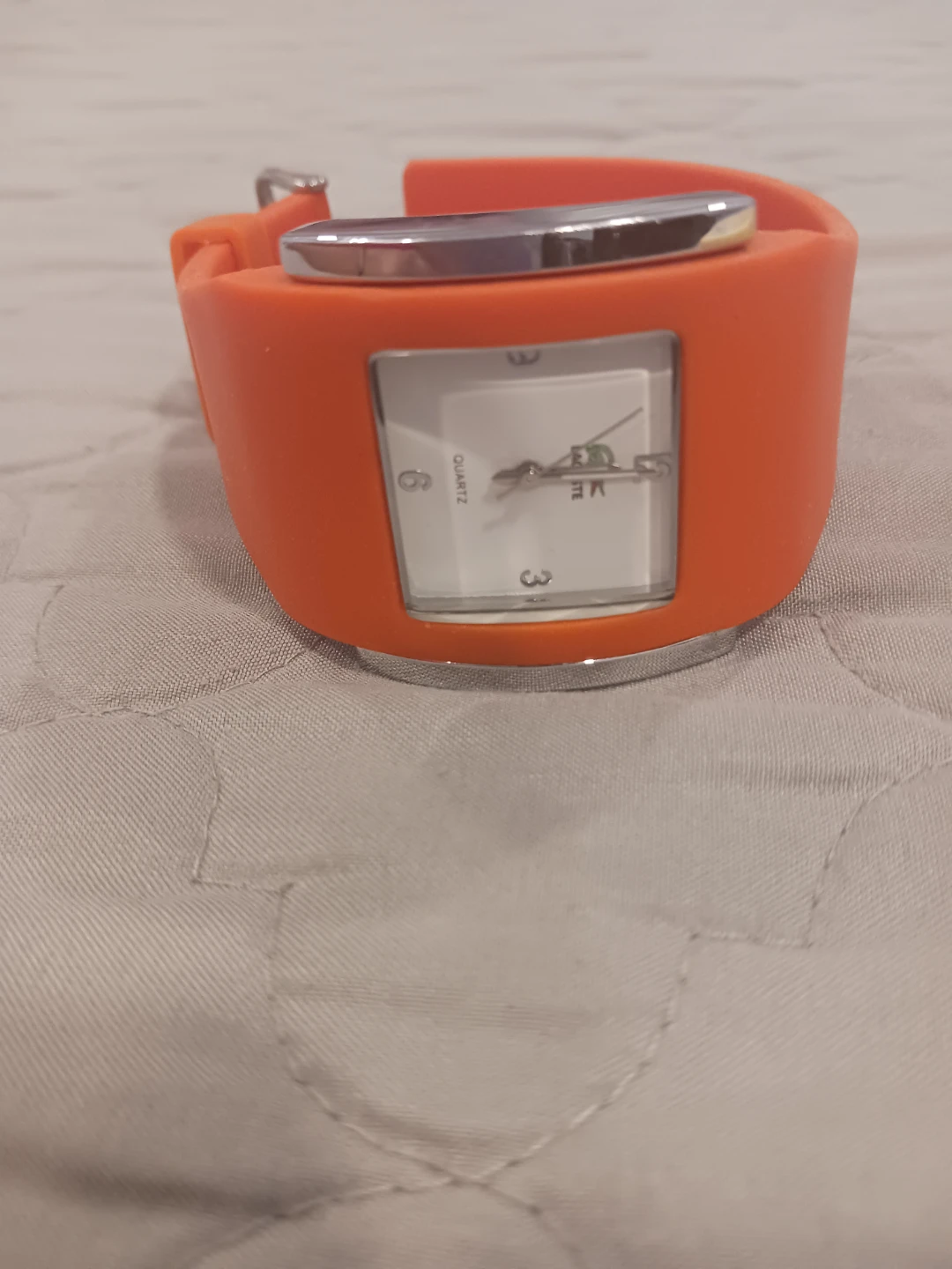 Lacoste Orange Silicone Quartz Watch - photo 2