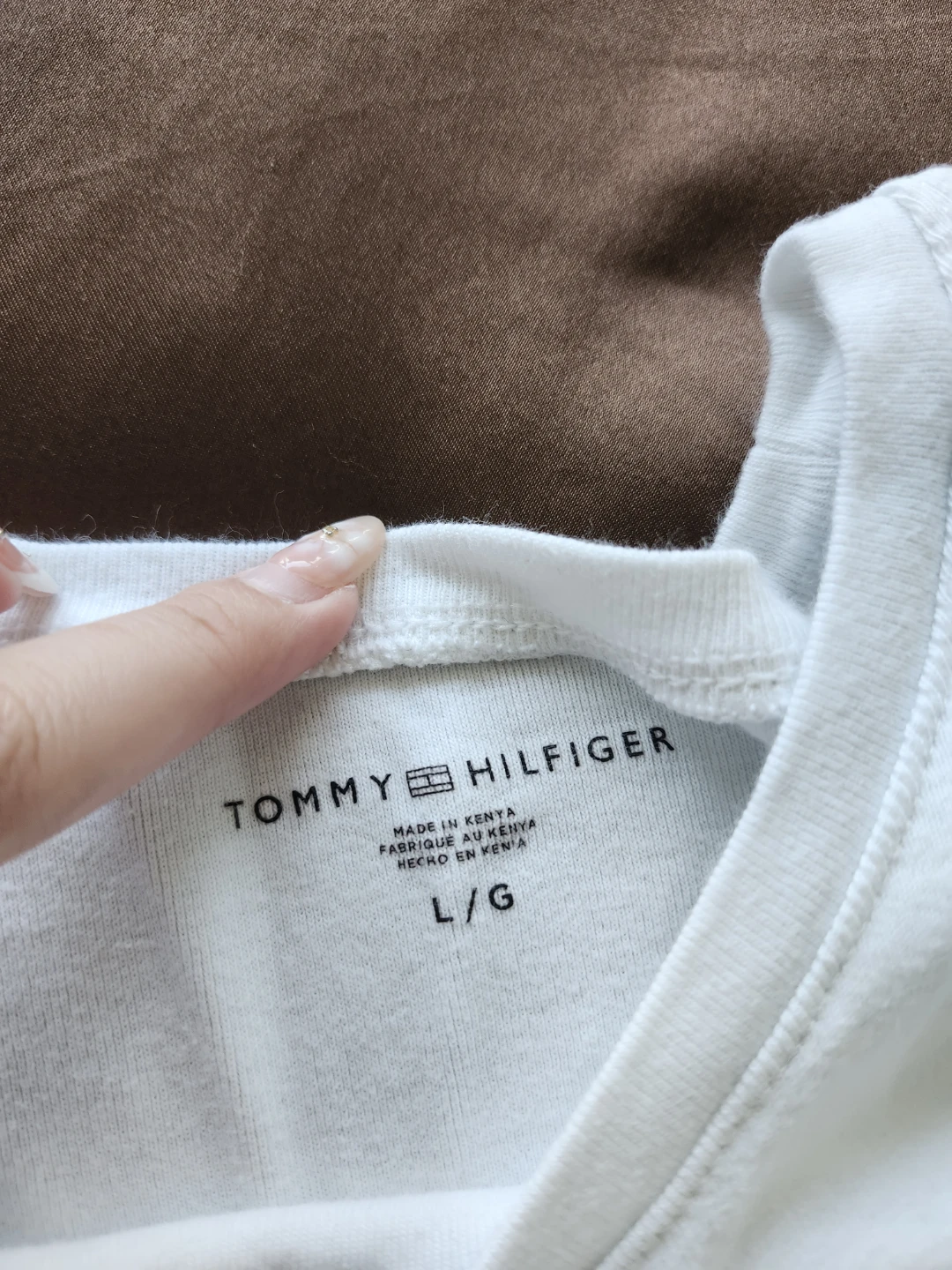 Tommy Hilfiger White T-Shirt - L/G - photo 2