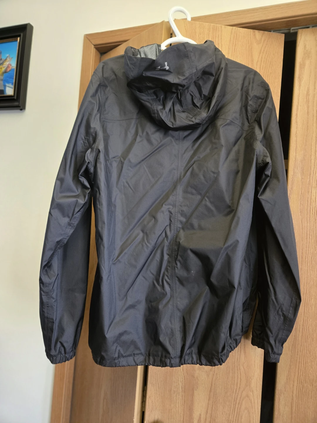 Under Armour XL Black Hooded Windbreaker Jacket - photo 2