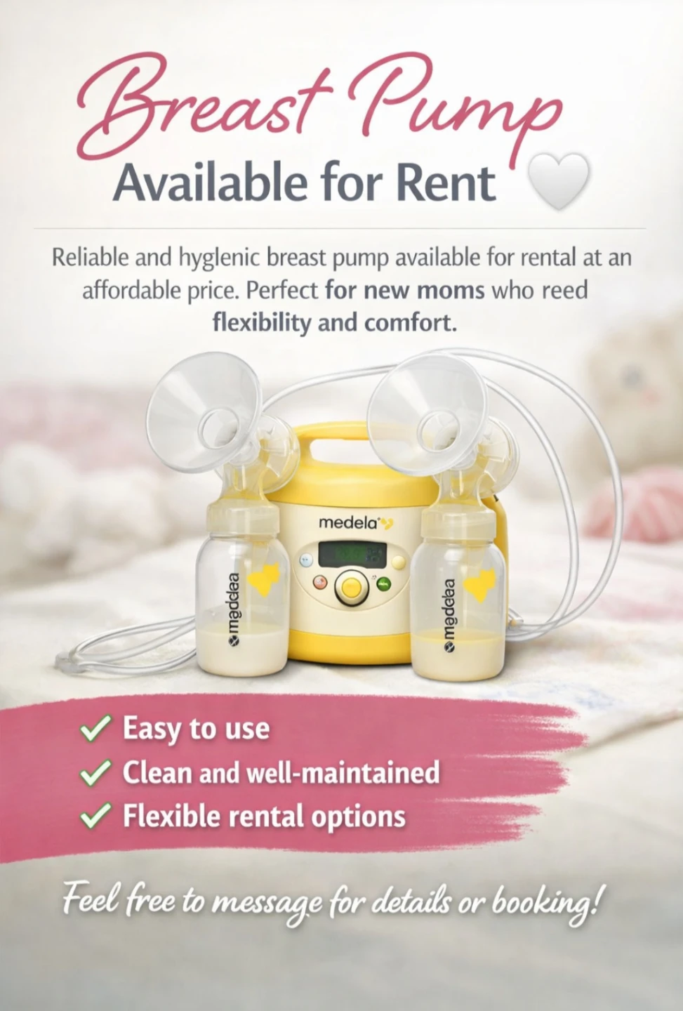 Medela Breast Pump Rental