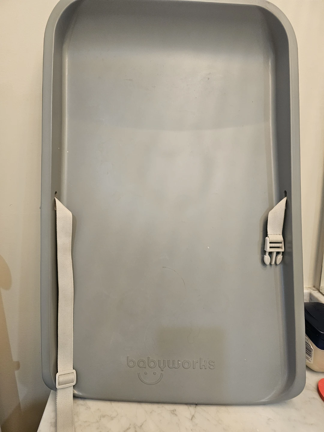 Baby Works Deluxe Foam Changing Pad - Grey - photo 4