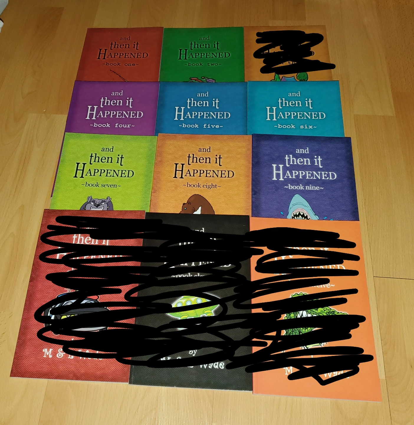 ($5 each) (Signed) and then it Happened paperback chapter books